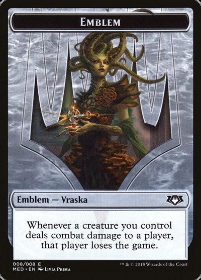 Emblem - Vraska, Golgari Queen [Mythic Edition Tokens] | Gaming Infinity