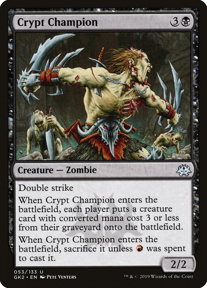 Crypt Champion [Ravnica Allegiance Guild Kit] | Gaming Infinity