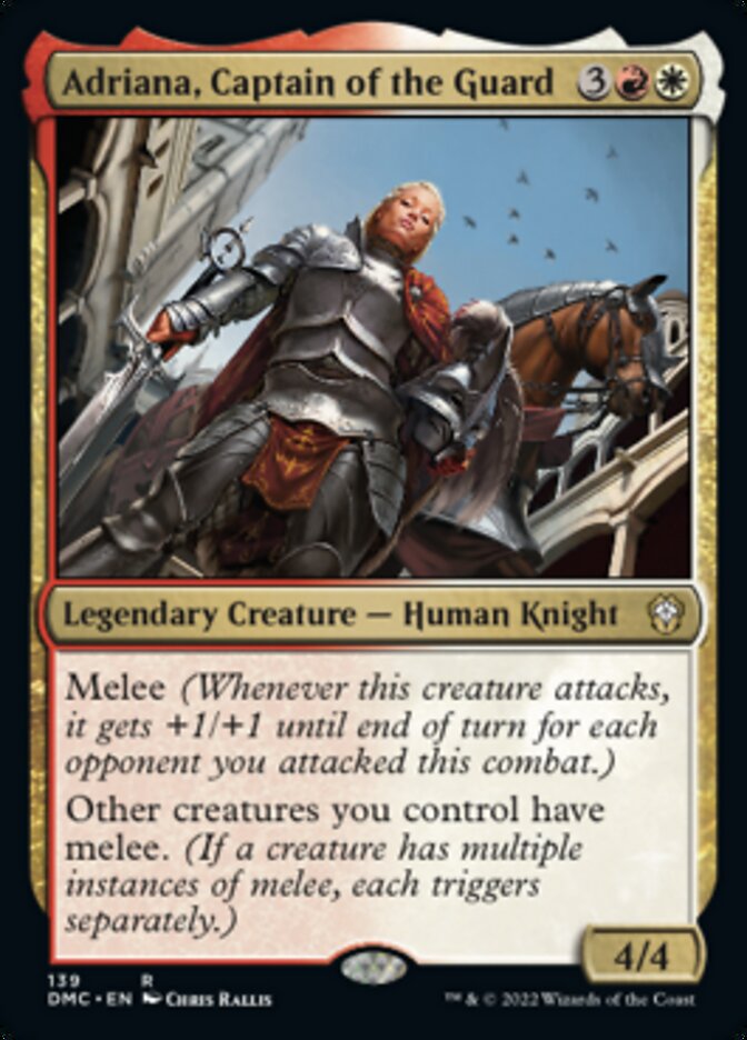 Adriana, Captain of the Guard [Dominaria United Commander] | Gaming Infinity