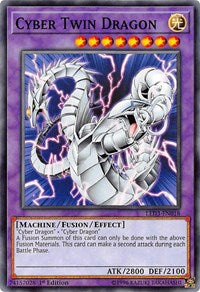 Cyber Twin Dragon [Legendary Duelists: White Dragon Abyss] [LED3-EN018] | Gaming Infinity