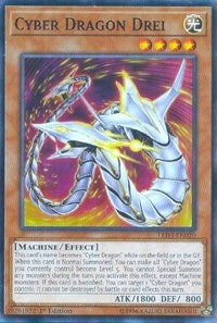 Cyber Dragon Drei [Legendary Duelists: White Dragon Abyss] [LED3-EN020] | Gaming Infinity