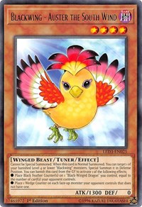 Blackwing - Auster the South Wind [Legendary Duelists: White Dragon Abyss] [LED3-EN025] | Gaming Infinity