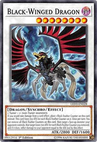 Black-Winged Dragon [Legendary Duelists: White Dragon Abyss] [LED3-EN028] | Gaming Infinity