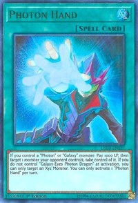 Photon Hand [Legendary Duelists: White Dragon Abyss] [LED3-EN037] | Gaming Infinity