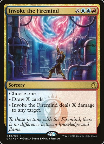 Invoke the Firemind [GRN Guild Kit] | Gaming Infinity