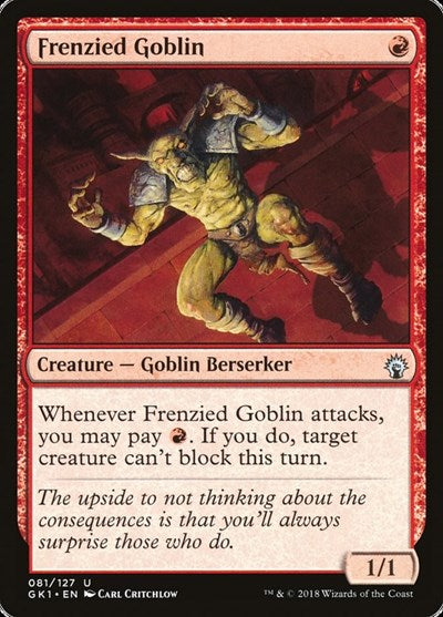 Frenzied Goblin [GRN Guild Kit] | Gaming Infinity