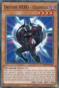 Destiny HERO - Celestial [Legendary Hero Decks] [LEHD-ENA05] | Gaming Infinity