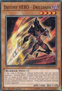 Destiny HERO - Drilldark [Legendary Hero Decks] [LEHD-ENA11] | Gaming Infinity