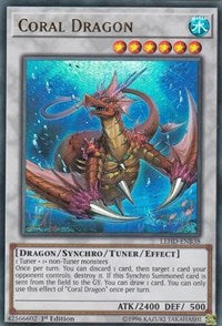 Coral Dragon [Legendary Hero Decks] [LEHD-ENB38] | Gaming Infinity