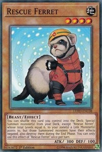 Rescue Ferret [Legendary Hero Decks] [LEHD-ENC08] | Gaming Infinity