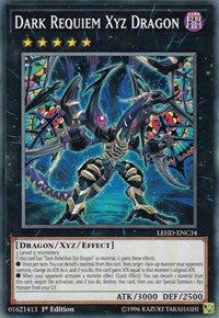 Dark Requiem Xyz Dragon [Legendary Hero Decks] [LEHD-ENC34] | Gaming Infinity