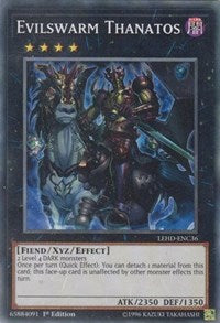 Evilswarm Thanatos [Legendary Hero Decks] [LEHD-ENC36] | Gaming Infinity