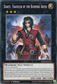 Dante, Traveler of the Burning Abyss [Legendary Hero Decks] [LEHD-ENC39] | Gaming Infinity