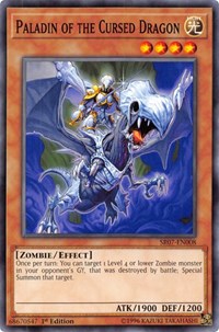 Paladin of the Cursed Dragon [Structure Deck: Zombie Horde] [SR07-EN008] | Gaming Infinity