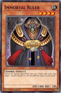 Immortal Ruler [Structure Deck: Zombie Horde] [SR07-EN009] | Gaming Infinity