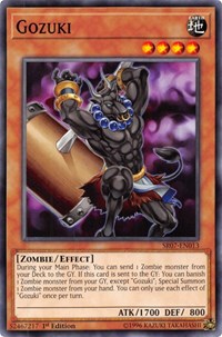 Gozuki [Structure Deck: Zombie Horde] [SR07-EN013] | Gaming Infinity