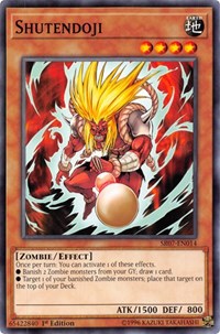 Shutendoji [Structure Deck: Zombie Horde] [SR07-EN014] | Gaming Infinity