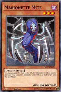 Marionette Mite [Structure Deck: Zombie Horde] [SR07-EN020] | Gaming Infinity