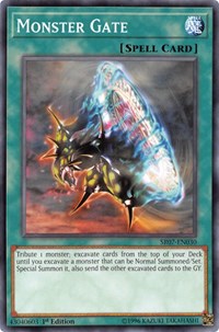 Monster Gate [Structure Deck: Zombie Horde] [SR07-EN030] | Gaming Infinity