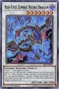 Red-Eyes Zombie Necro Dragon [Structure Deck: Zombie Horde] [SR07-EN041] | Gaming Infinity