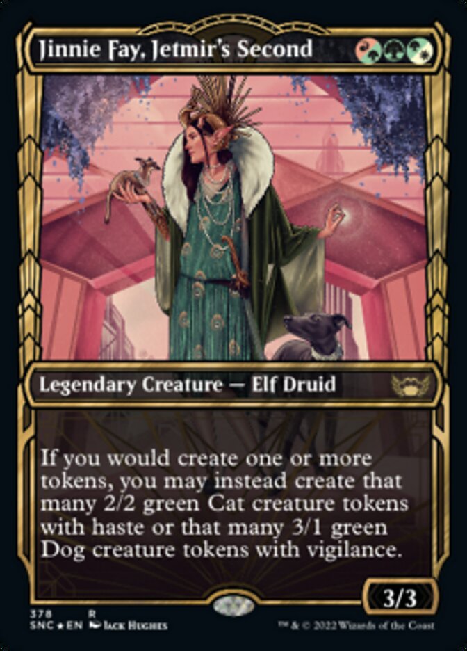 Jinnie Fay, Jetmir's Second (Showcase Golden Age Gilded Foil) [Streets of New Capenna] | Gaming Infinity