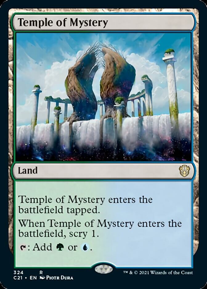 Temple of Mystery [Commander 2021] | Gaming Infinity