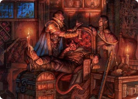 Long Rest Art Card [Dungeons & Dragons: Adventures in the Forgotten Realms Art Series] | Gaming Infinity