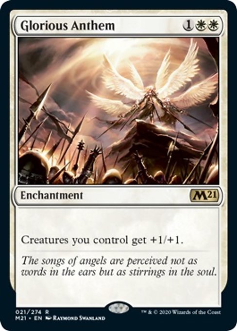 Glorious Anthem [Core Set 2021] | Gaming Infinity