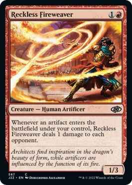Reckless Fireweaver [Jumpstart 2022] | Gaming Infinity