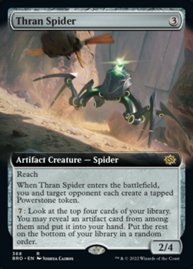 Thran Spider (Extended Art) [The Brothers' War] | Gaming Infinity