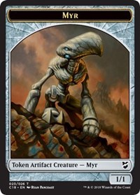 Myr (023) // Thopter (025) Double-sided Token [Commander 2018 Tokens] | Gaming Infinity