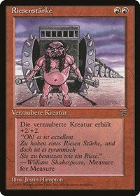 Giant Strength (German) - "Riesenstarke" [Renaissance] | Gaming Infinity