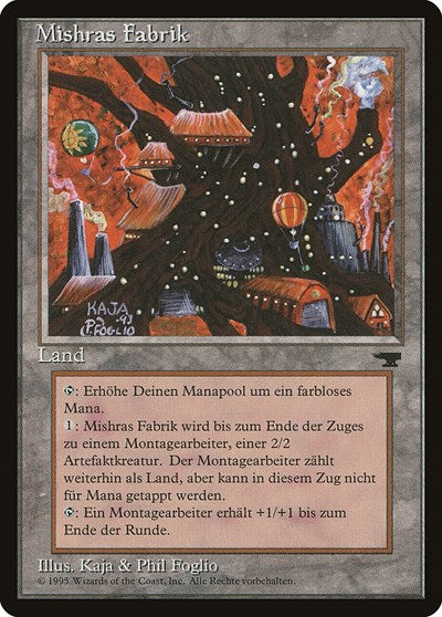 Mishra's Factory (German) - "Mishras Fabrik" [Renaissance] | Gaming Infinity