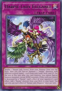 Harpie Lady Elegance [Legendary Duelists: Sisters of the Rose] [LED4-EN005] | Gaming Infinity