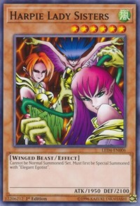 Harpie Lady Sisters [Legendary Duelists: Sisters of the Rose] [LED4-EN006] | Gaming Infinity