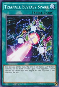 Triangle Ecstasy Spark [Legendary Duelists: Sisters of the Rose] [LED4-EN011] | Gaming Infinity