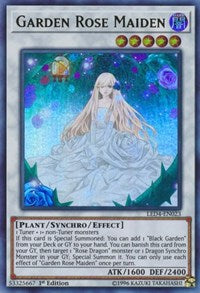 Garden Rose Maiden [Legendary Duelists: Sisters of the Rose] [LED4-EN023] | Gaming Infinity