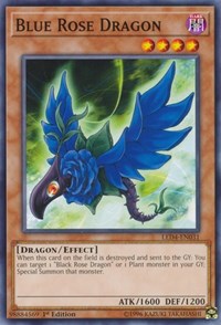 Blue Rose Dragon [Legendary Duelists: Sisters of the Rose] [LED4-EN031] | Gaming Infinity