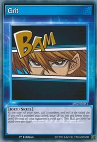 Grit [Speed Duel Decks: Duelists of Tomorrow] [SS02-ENBS1] | Gaming Infinity