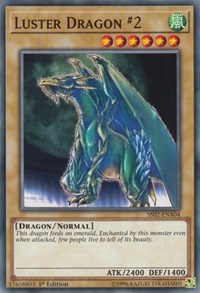 Luster Dragon #2 [Speed Duel Decks: Duelists of Tomorrow] [SS02-ENA04] | Gaming Infinity