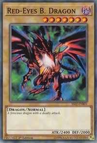 Red-Eyes B. Dragon [Speed Duel Decks: Duelists of Tomorrow] [SS02-ENB01] | Gaming Infinity