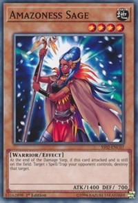 Amazoness Sage [Speed Duel Decks: Duelists of Tomorrow] [SS02-ENC07] | Gaming Infinity