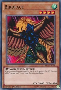 Birdface [Speed Duel Decks: Duelists of Tomorrow] [SS02-ENC08] | Gaming Infinity