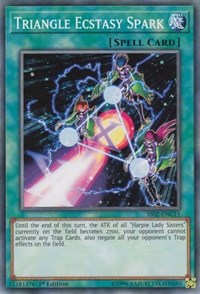 Triangle Ecstasy Spark [Speed Duel Decks: Duelists of Tomorrow] [SS02-ENC11] | Gaming Infinity