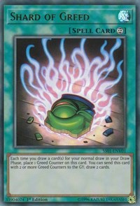 Shard of Greed [Speed Duel Decks: Destiny Masters] [SS01-ENV01] | Gaming Infinity