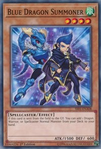 Blue Dragon Summoner [Speed Duel Decks: Destiny Masters] [SS01-ENA08] | Gaming Infinity