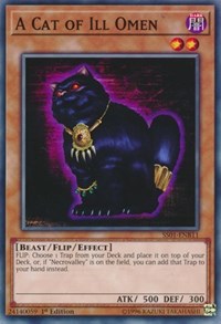 A Cat of Ill Omen [Speed Duel Decks: Destiny Masters] [SS01-ENB11] | Gaming Infinity