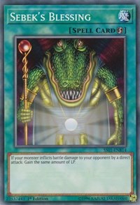 Sebek's Blessing [Speed Duel Decks: Destiny Masters] [SS01-ENB14] | Gaming Infinity