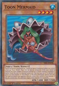 Toon Mermaid [Speed Duel Decks: Destiny Masters] [SS01-ENC06] | Gaming Infinity