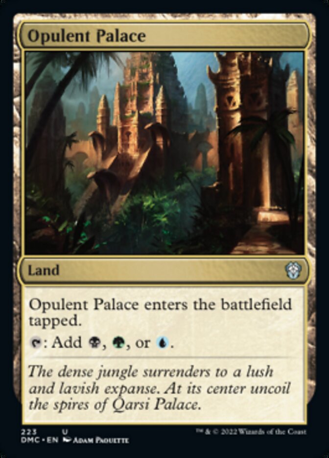 Opulent Palace [Dominaria United Commander] | Gaming Infinity